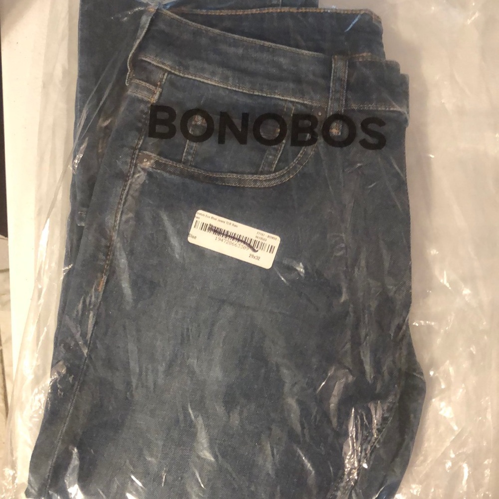 New bonobos stretch  jeans 29x32 tailored fit